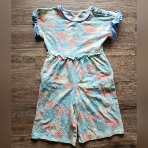 MJ Matilda Jane Far Out Floral Romper Size 4 Girls